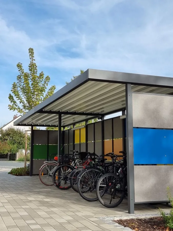 Achat HPL FahrradÜberdachung