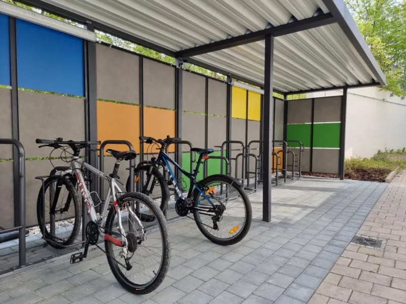 Achat HPL FahrradÜberdachung