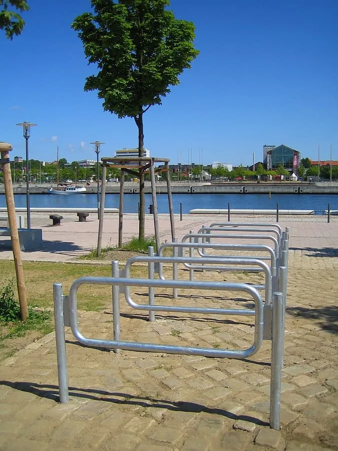 Klassischer Best FahrradBügel aus Stahl Rundrohr