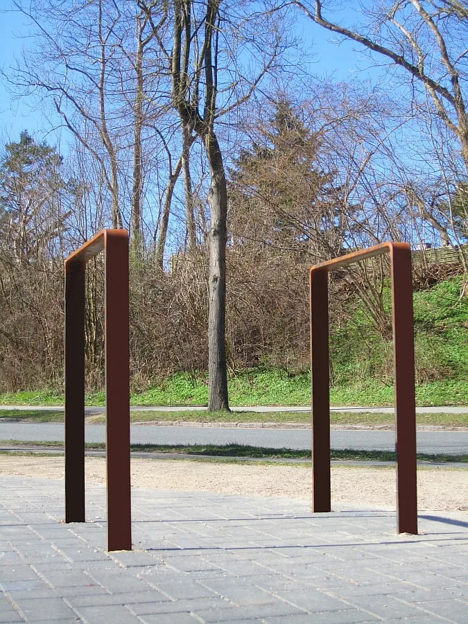 Dock FahrradAnlehnbügel gerundet