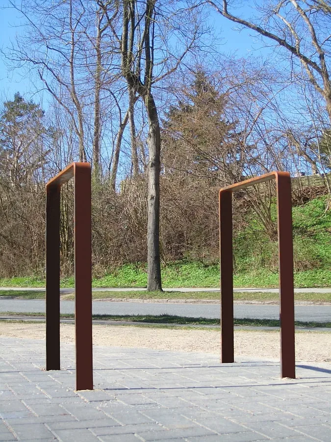 Dock FahrradAnlehnbügel gerundet