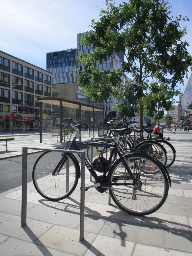 Vasa VollstahlFahrradbügel eckig